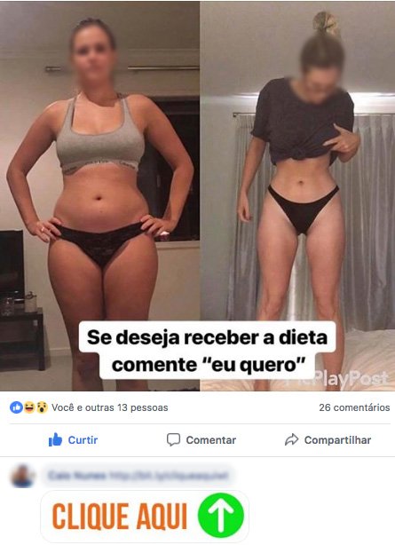 copy utilizada para vender produto de emagrecimento como afiliado